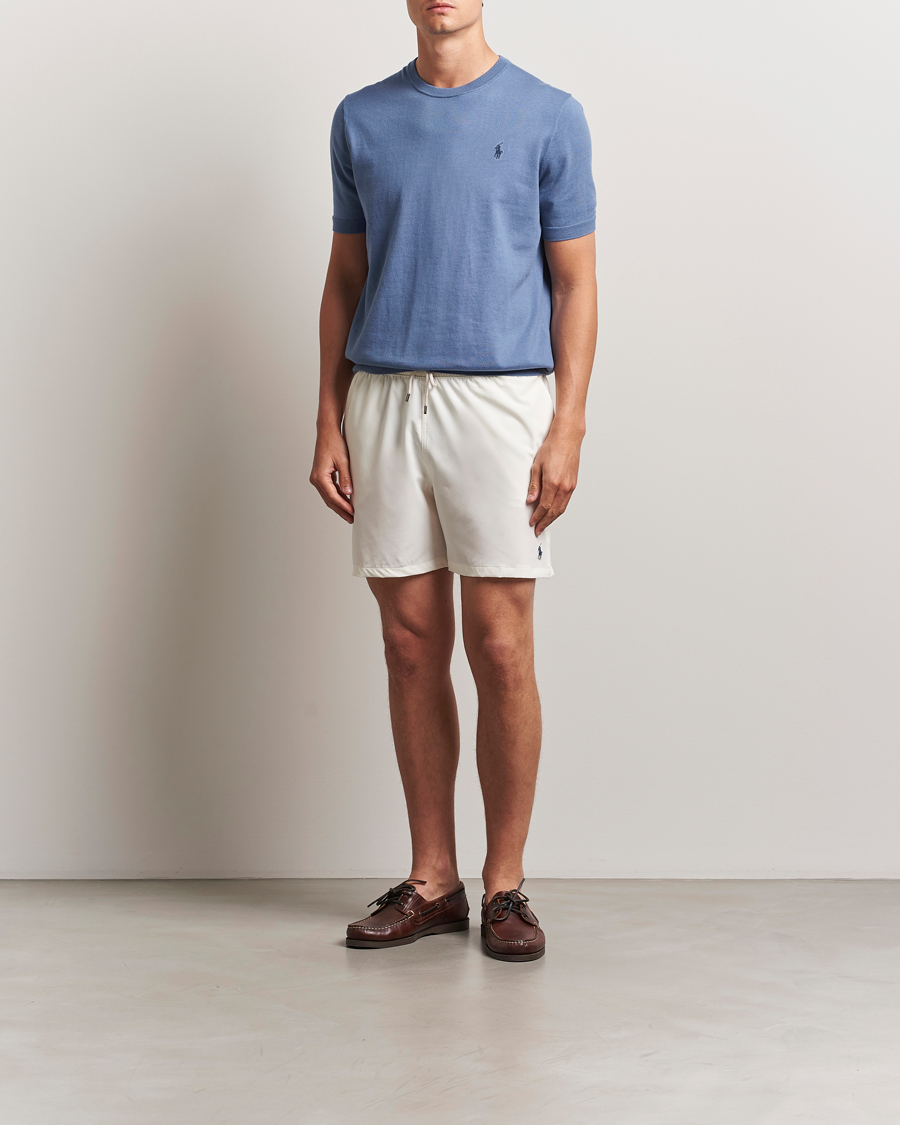 Herren | Badehosen | Polo Ralph Lauren | Traveler Recycled Swimshorts Pale Cream