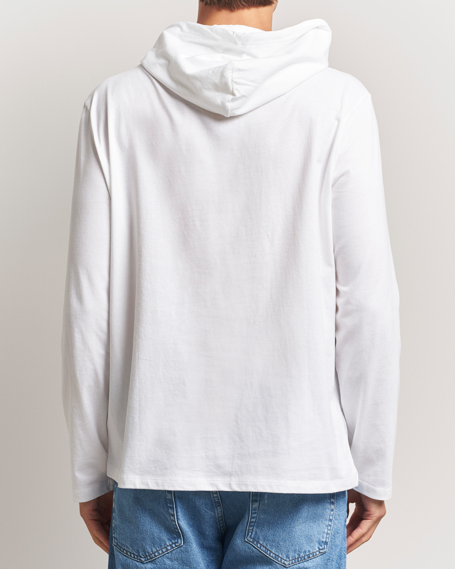 Herren | T-Shirts | Polo Ralph Lauren | Long Sleeve Hooded T-Shirt White