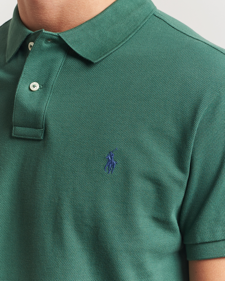 Herren | Poloshirts | Polo Ralph Lauren | Slim Fit Polo Washed Forest