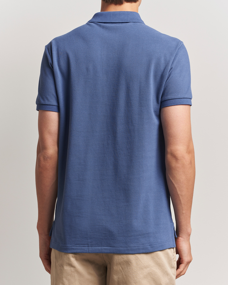 Herren | Poloshirts | Polo Ralph Lauren | Slim Fit Polo Earth Blue