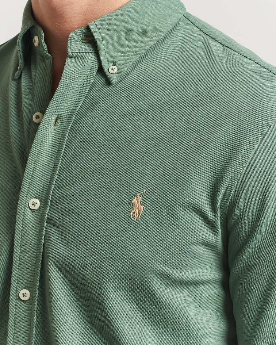 Herren | Hemden | Polo Ralph Lauren | Featherweight Mesh Shirt Fatigue