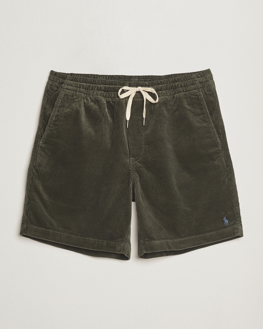 Herren | Shorts | Polo Ralph Lauren | Prepster Corduroy Drawstring Shorts Dark Metal