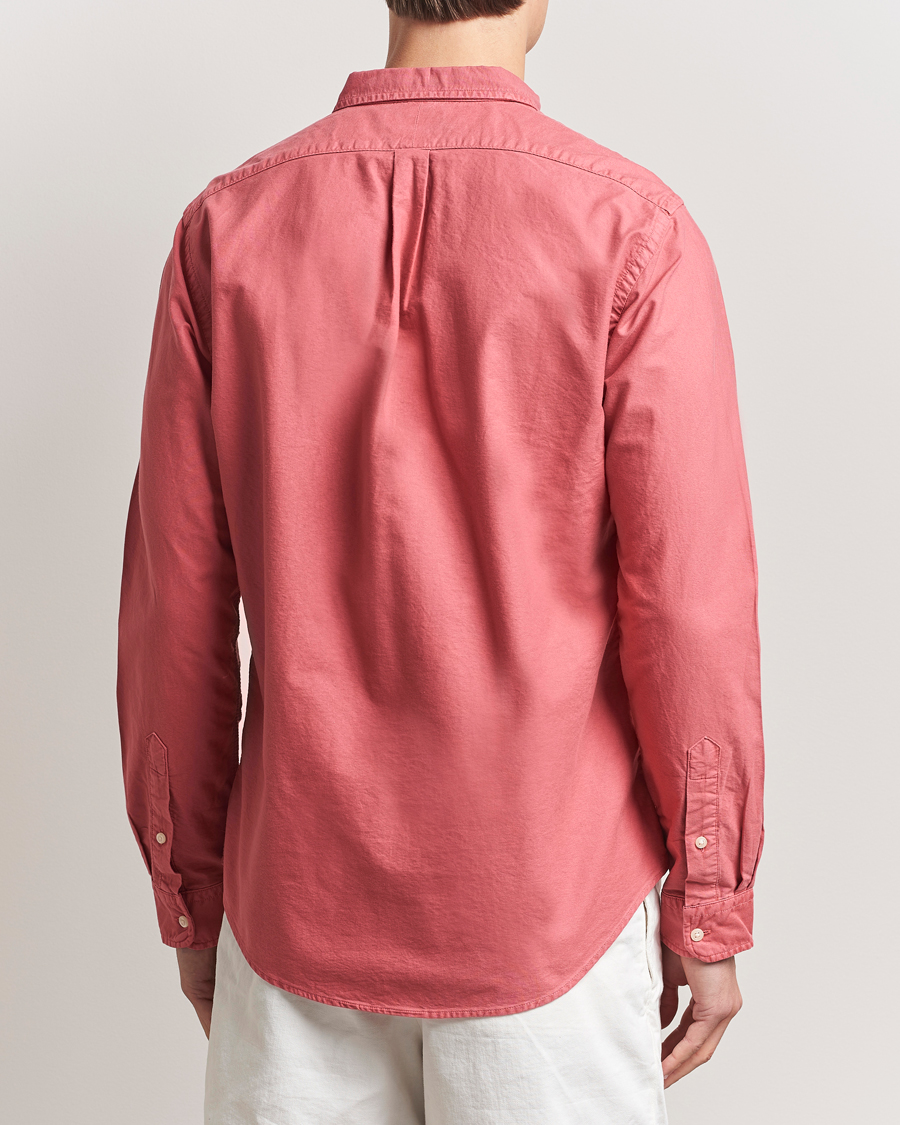 Herren | Hemden | Polo Ralph Lauren | Slim Fit Garment Dyed Oxford Shirt Adirondack Berry