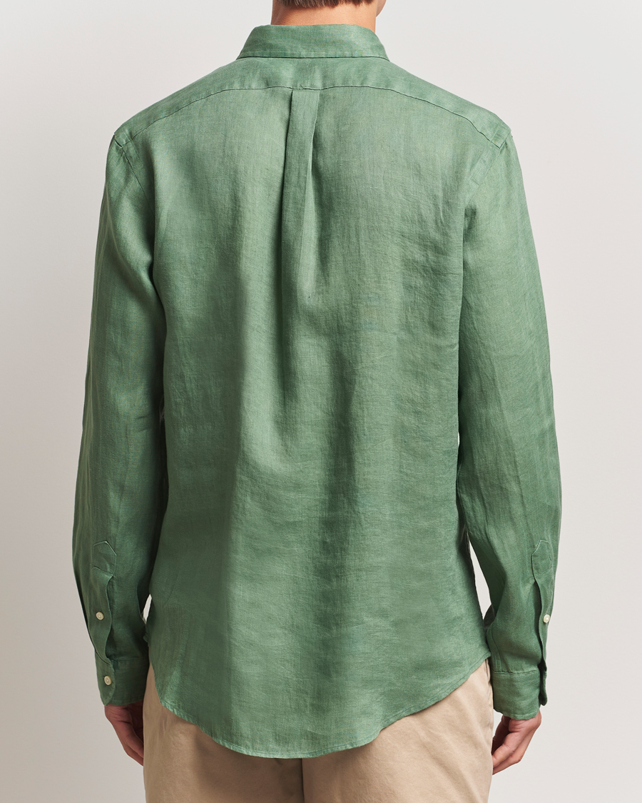 Herren | Hemden | Polo Ralph Lauren | Slim Fit Linen Shirt Fatigue