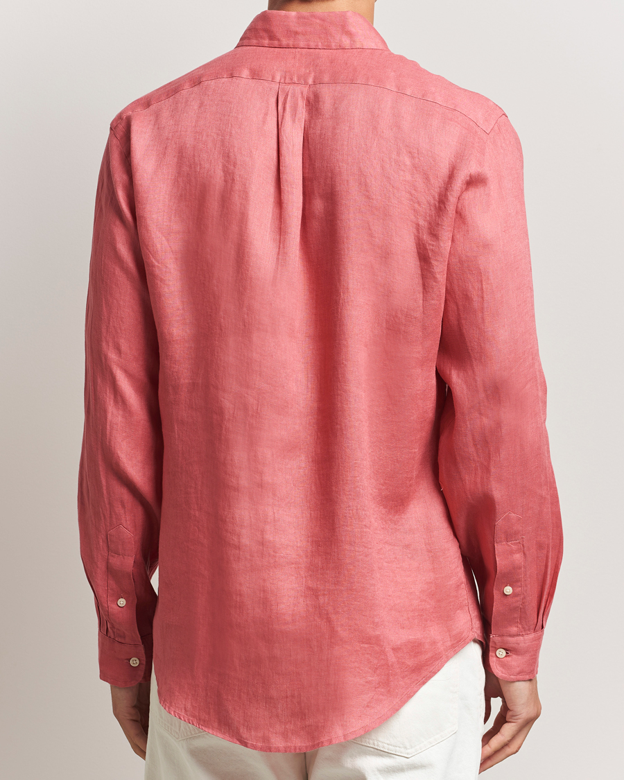 Herren | Hemden | Polo Ralph Lauren | Slim Fit Linen Shirt Adirondack Berry