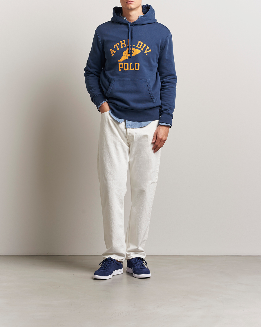 Herren | Pullover | Polo Ralph Lauren | P-Wing Print Hoodie Rustic Navy
