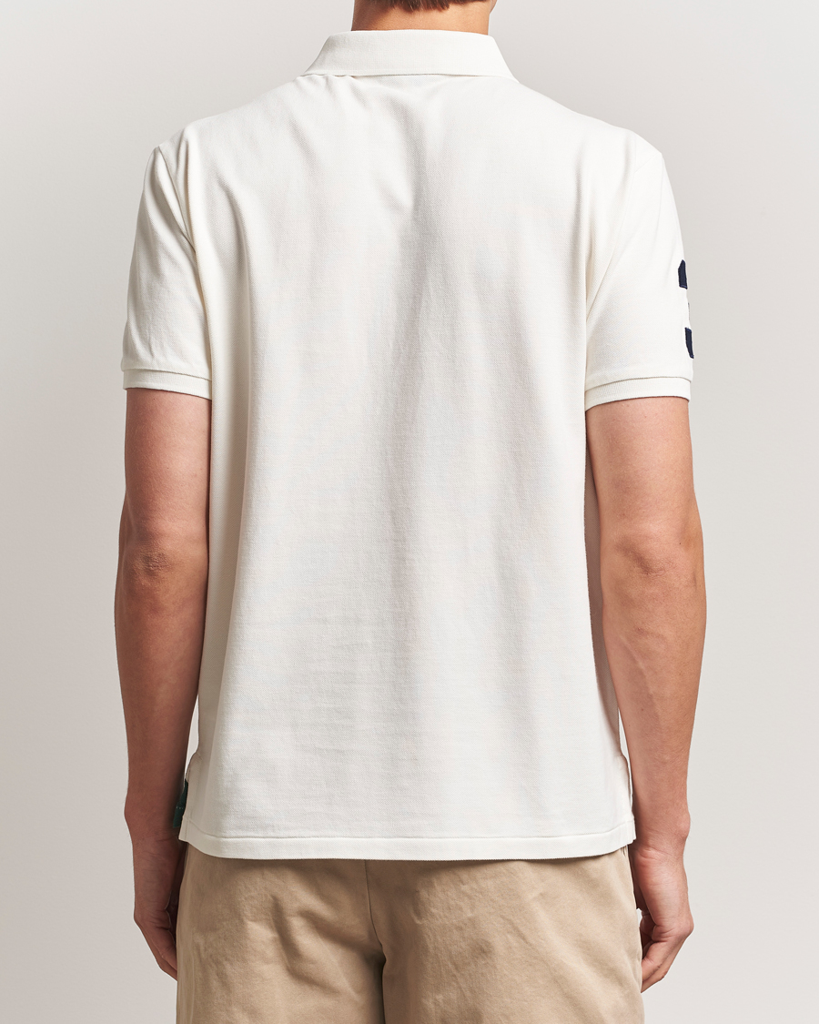 Herren | Poloshirts | Polo Ralph Lauren | Custom Slim Diagonal Stripe Polo Nevis/Washed Forest