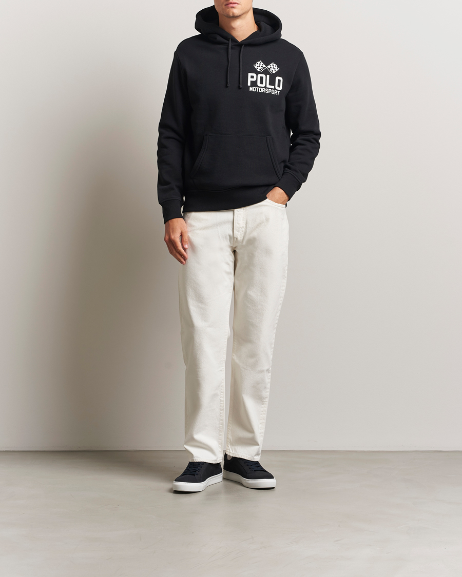 Herren | Pullover | Polo Ralph Lauren | RL Motorsport Hoodie Polo Black
