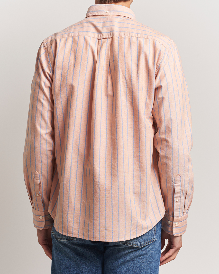 Herren | Hemden | GANT | Regular Fit Classic Oxford Striped Shirt Orange