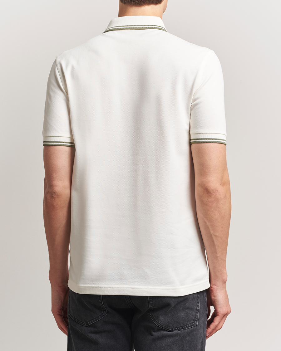 Herren | Poloshirts | Fred Perry | Twin Tipped Polo Shirt Light Ecru