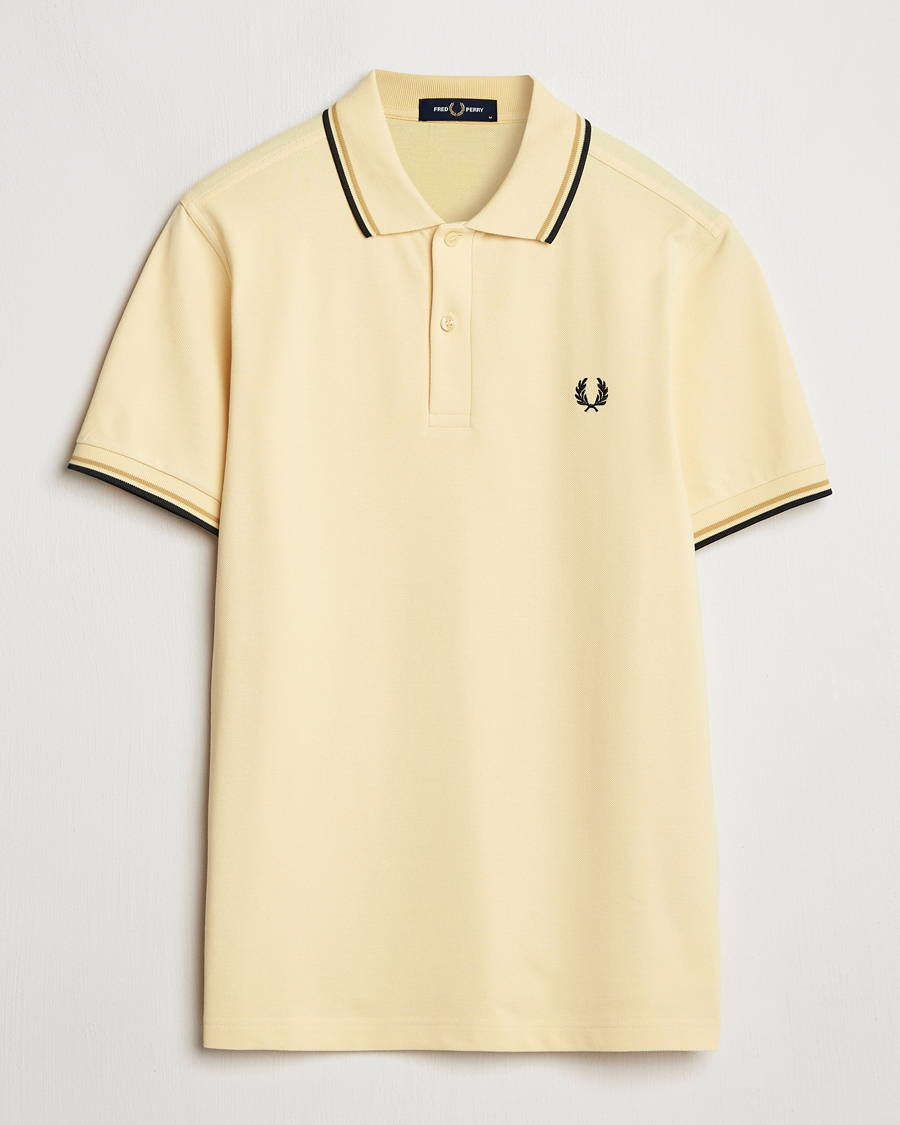 Herren | Poloshirts | Fred Perry | Twin Tipped Polo Shirt Yellow