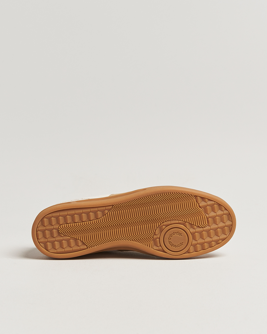 Herren | Sneaker | Fred Perry | B4 Suede Sneaker Ecru/Snow White