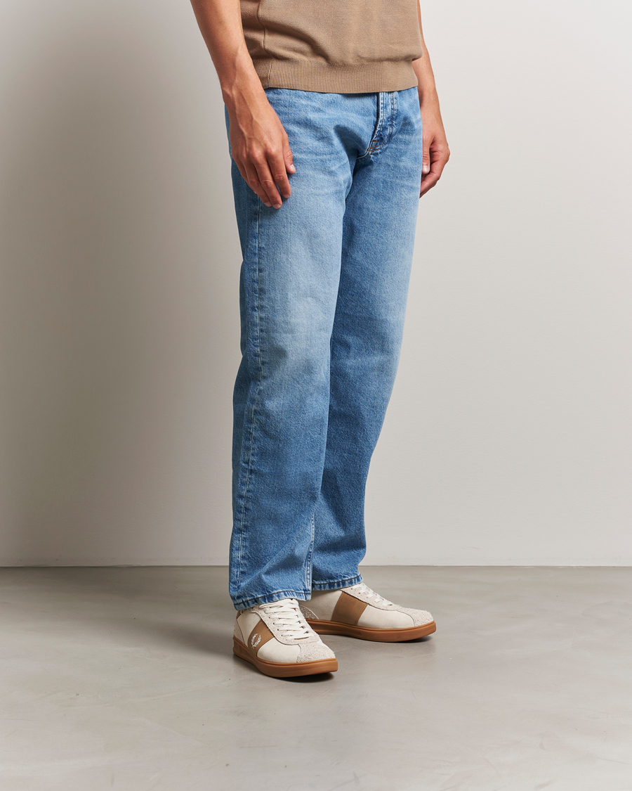 Herren | Sneaker | Fred Perry | B4 Suede Sneaker Ecru/Snow White