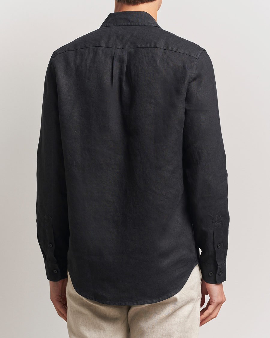 Herren | Hemden | Samsøe Samsøe | Liam Linen Shirt Black