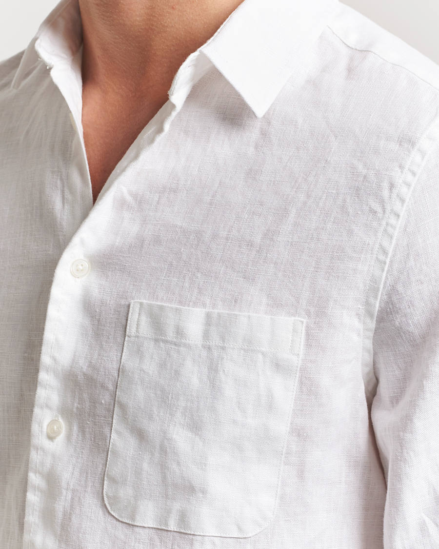Herren | Hemden | Samsøe Samsøe | Liam Linen Shirt White