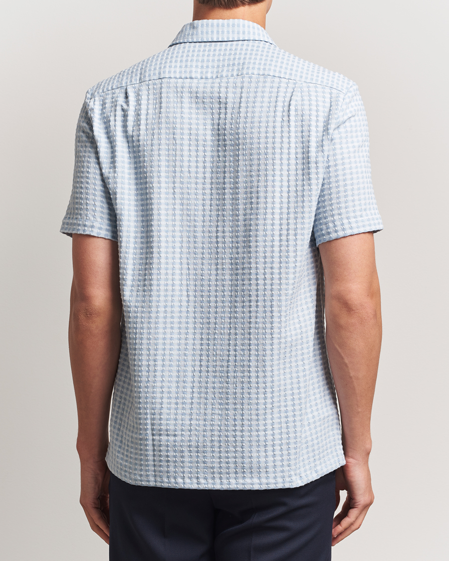 Herren | Hemden | Samsøe Samsøe | Avan Structured Short Sleeve Shirt Gray Dawn