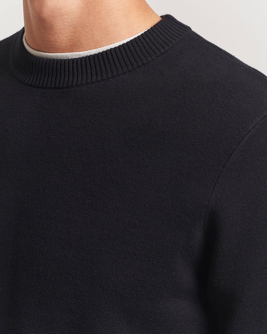Herren | Pullover | Samsøe Samsøe | Niklas Crew Neck Sweater Black