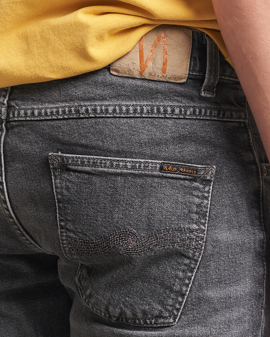 Herren | Jeans | Nudie Jeans | Lean Dean Jeans Grey Hurricane