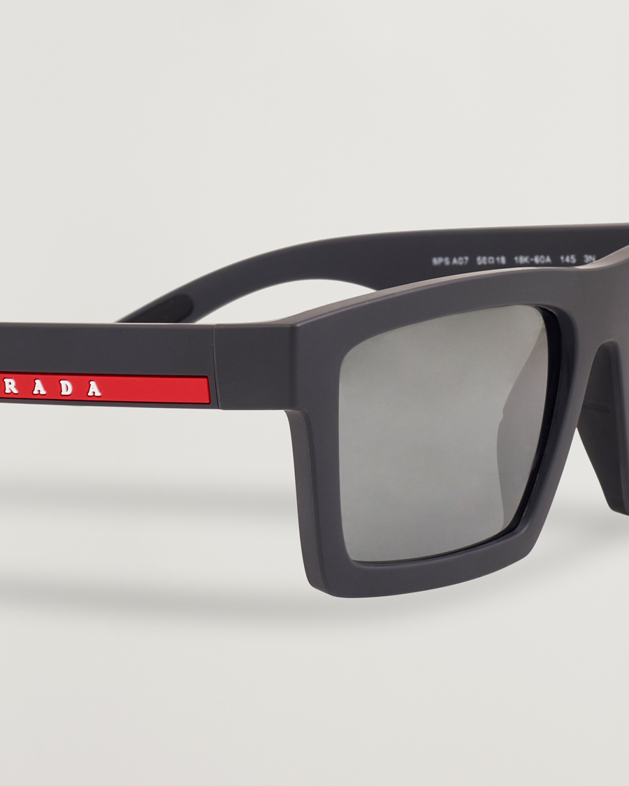 Herren | Sonnenbrillen | Prada Linea Rossa | 0PS A07S Sunglasses Grey/Black