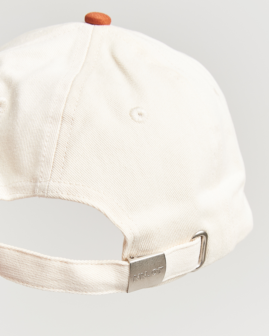 Herren | NN07 Logo Cap Caramel/Off White | NN07 | Logo Cap Caramel/Off White