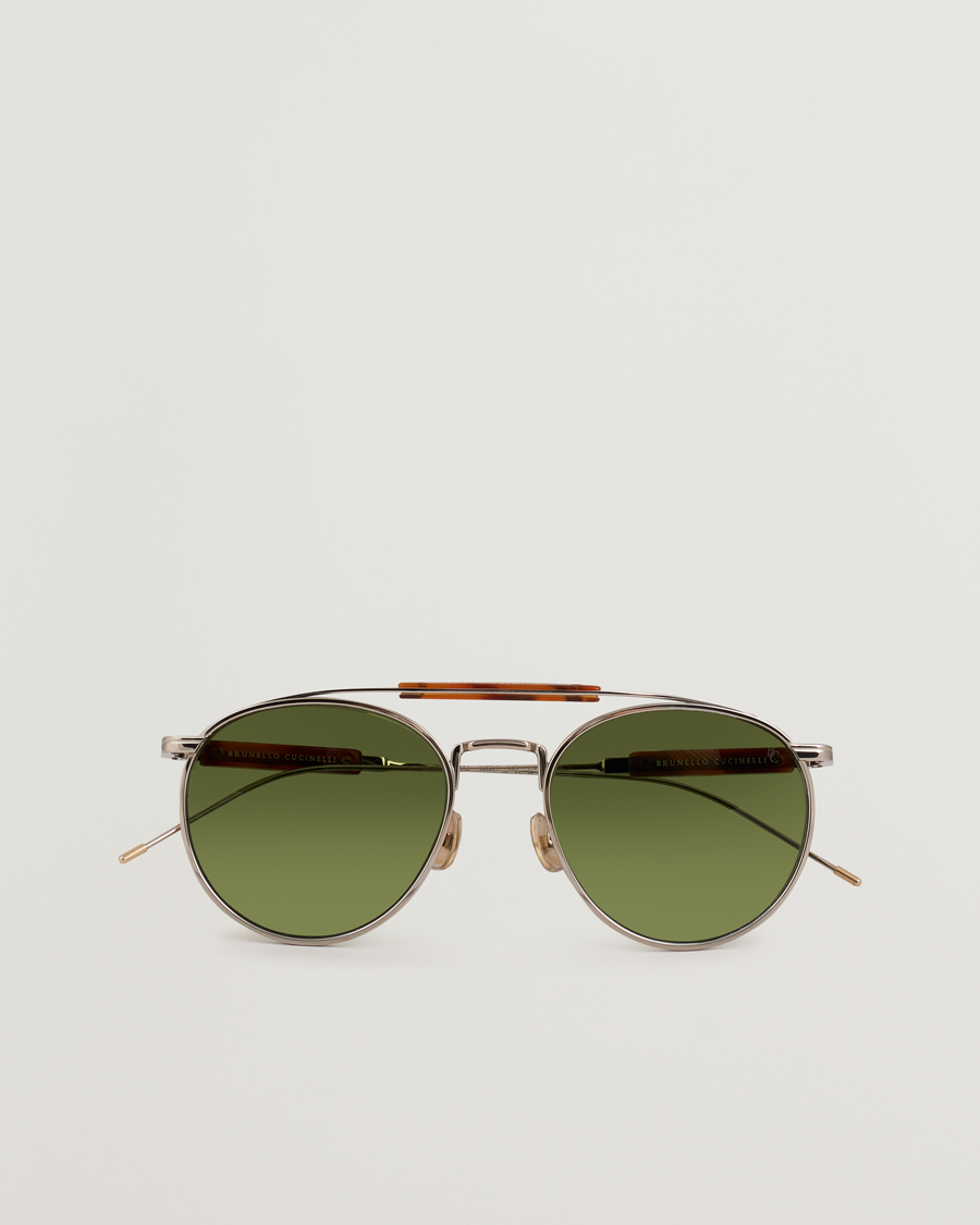 Herren | Sonnenbrillen | Brunello Cucinelli | 0BC2004ST Sunglasses Silver