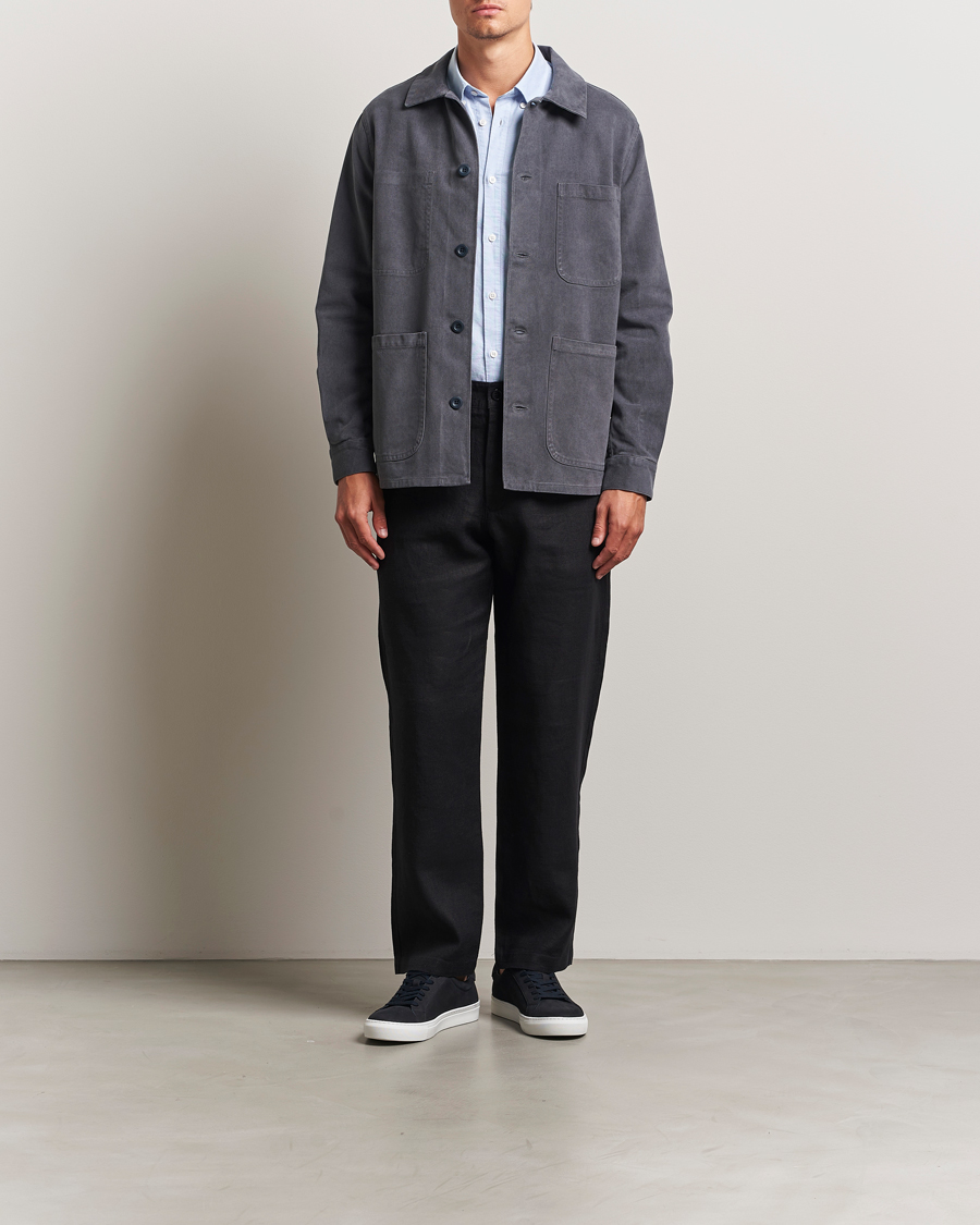 Herren | Jacken | A Day's March | Algot Lyocell Overshirt Iron