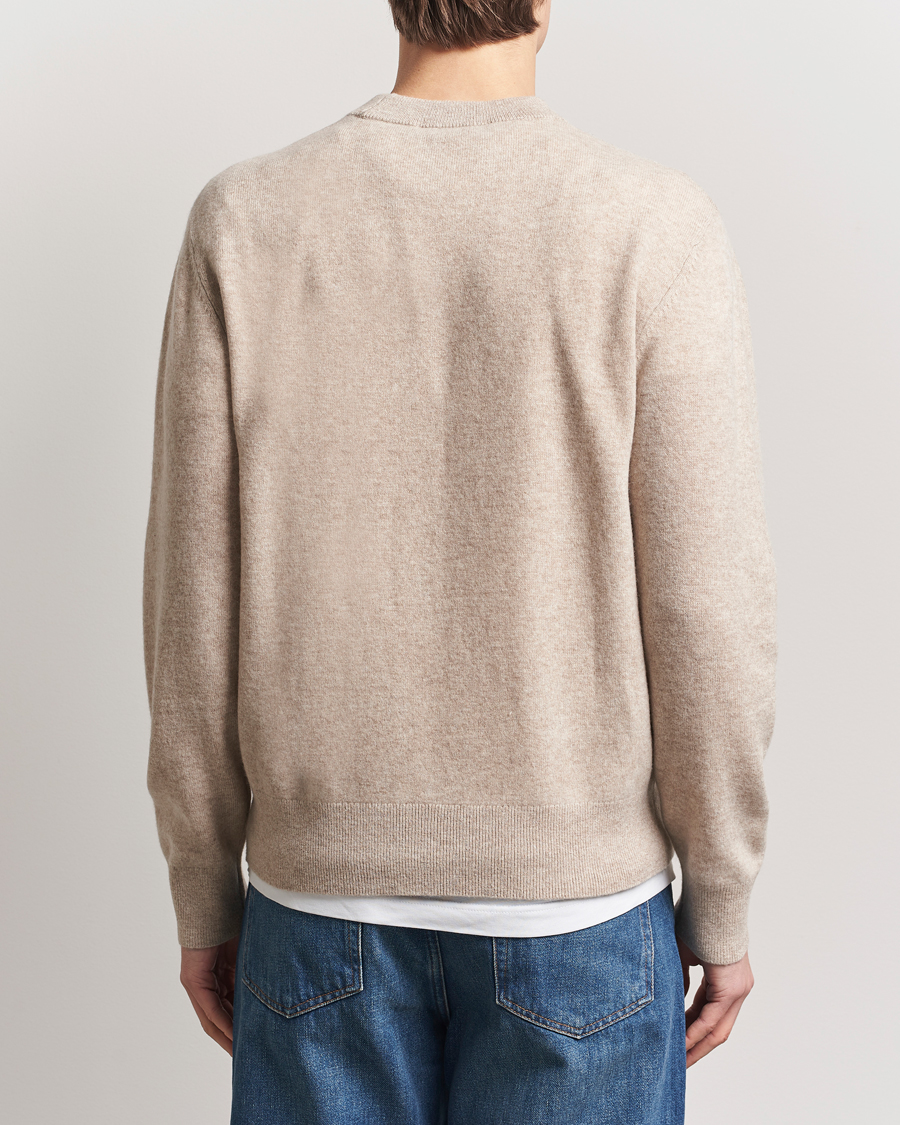 Herren | Pullover | A Day's March | Marlow Cashmere Blend Sweater Sand