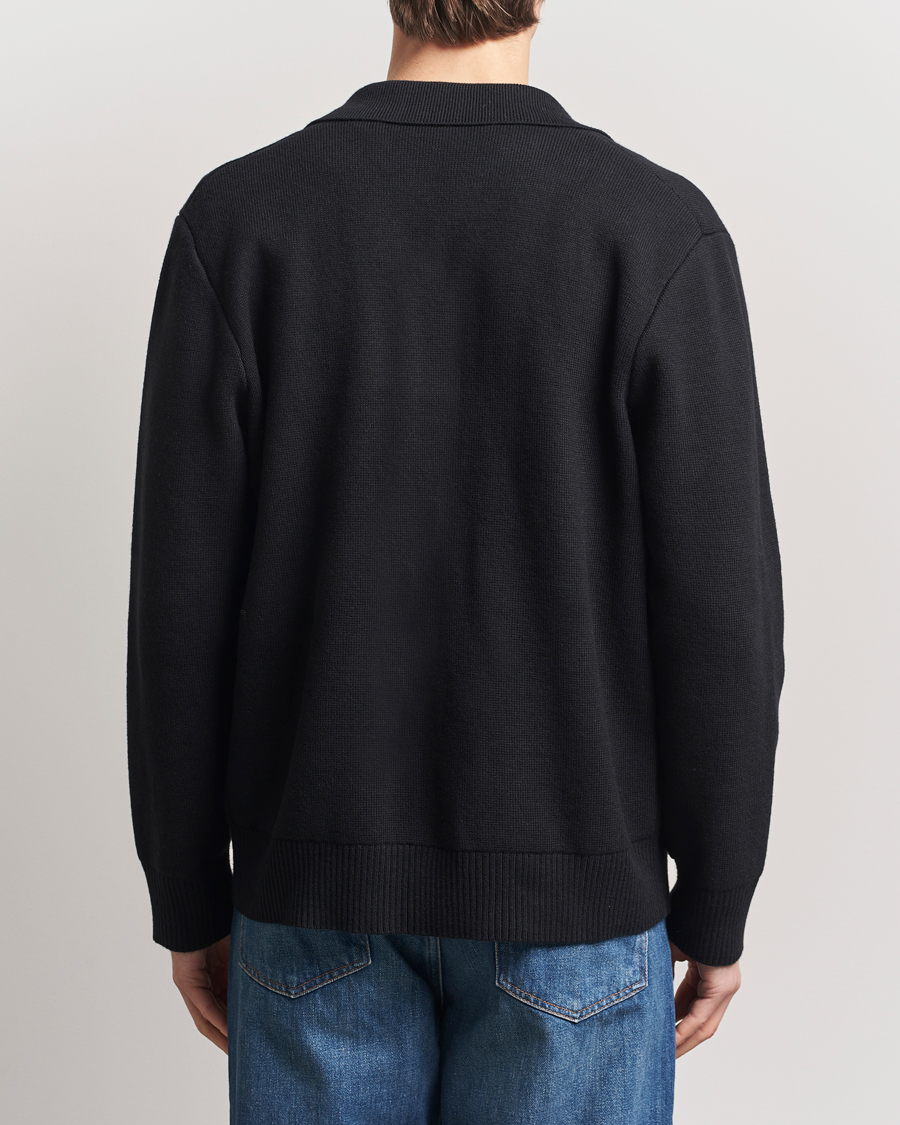 Herren | Pullover | A Day's March | Holt Cardigan Black