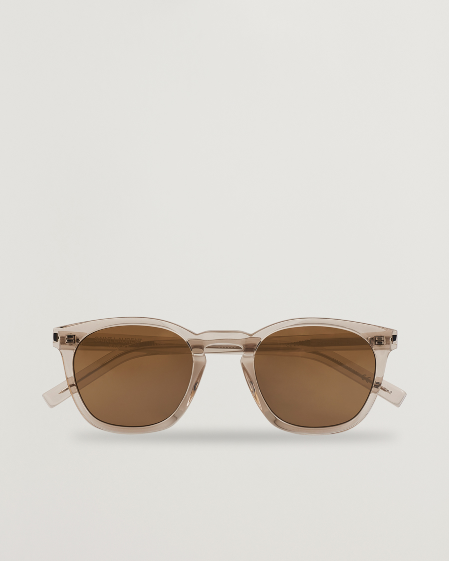Herren | Saint Laurent SL 28 Sunglasses Beige | Saint Laurent | SL 28 Sunglasses Beige