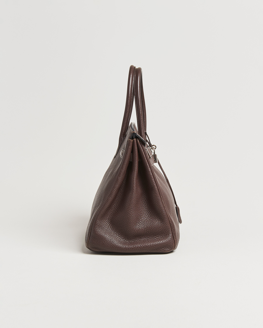 Herren | Hermès Pre-Owned Birkin 35 Taurillon Clémence Ebène | Hermès Pre-Owned | Birkin 35 Taurillon Clémence Ebène