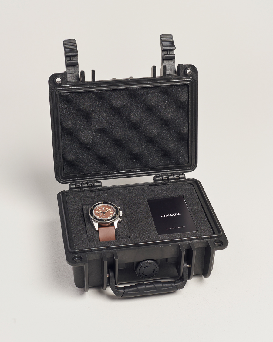 Herren | UNIMATIC U3 Heritage Chronograph Diver Dark Brown | UNIMATIC | U3 Heritage Chronograph Diver Dark Brown