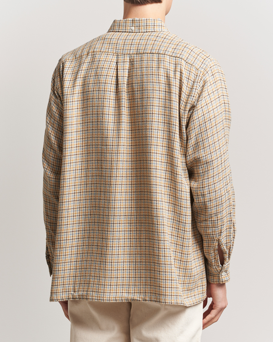 Herren | Hemden | BEAMS PLUS | Gunclub Mesh Button Down Shirt Beige