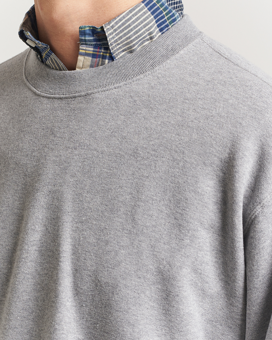 Herren | Pullover | BEAMS PLUS | Made In Japan Cotton Sweatshirt Grey