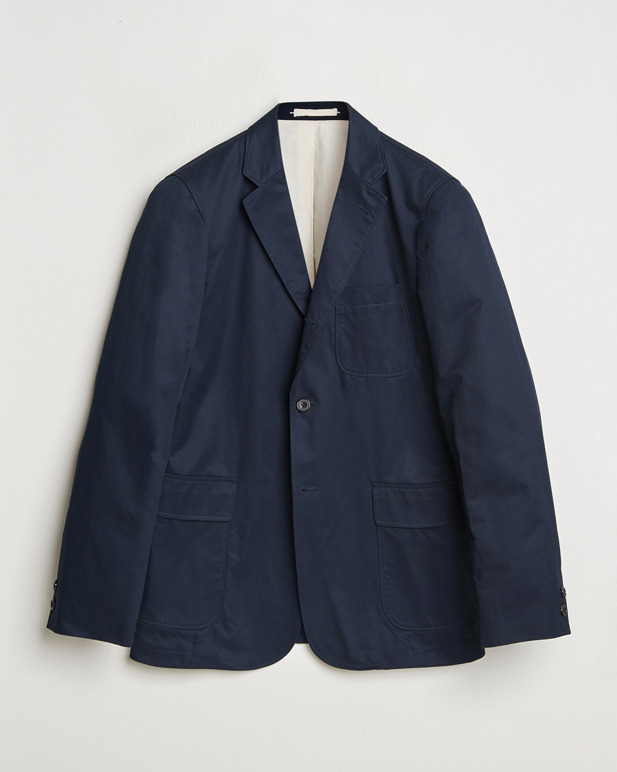 Herren | Sakkos | BEAMS PLUS | Cotton Twill Blazer Navy