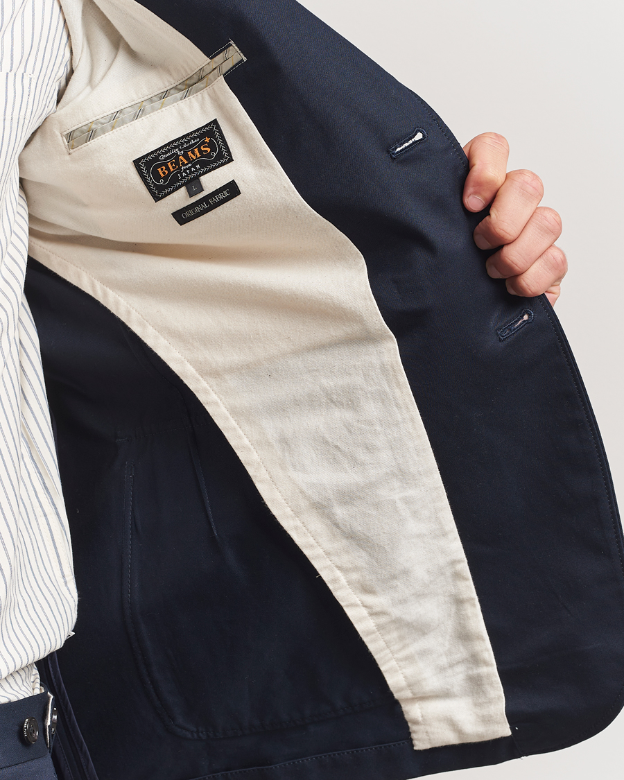 Herren | Sakkos | BEAMS PLUS | Cotton Twill Blazer Navy