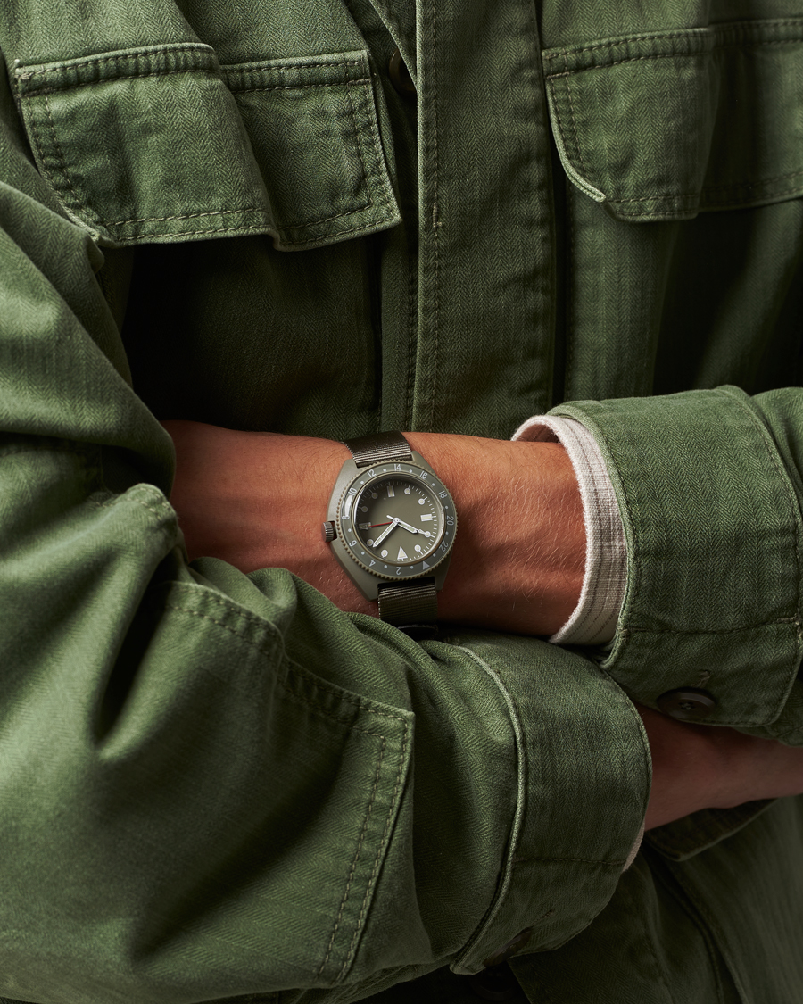Herren | BEAMS PLUS Type-P24 Utility Watch Sage | BEAMS PLUS | Type-P24 Utility Watch Sage