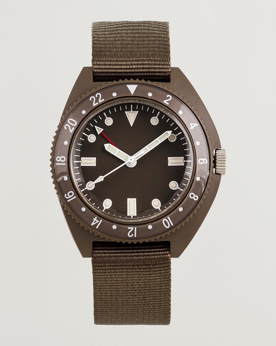 Herren | BEAMS PLUS Type-P24 Utility Watch Olive | BEAMS PLUS | Type-P24 Utility Watch Olive