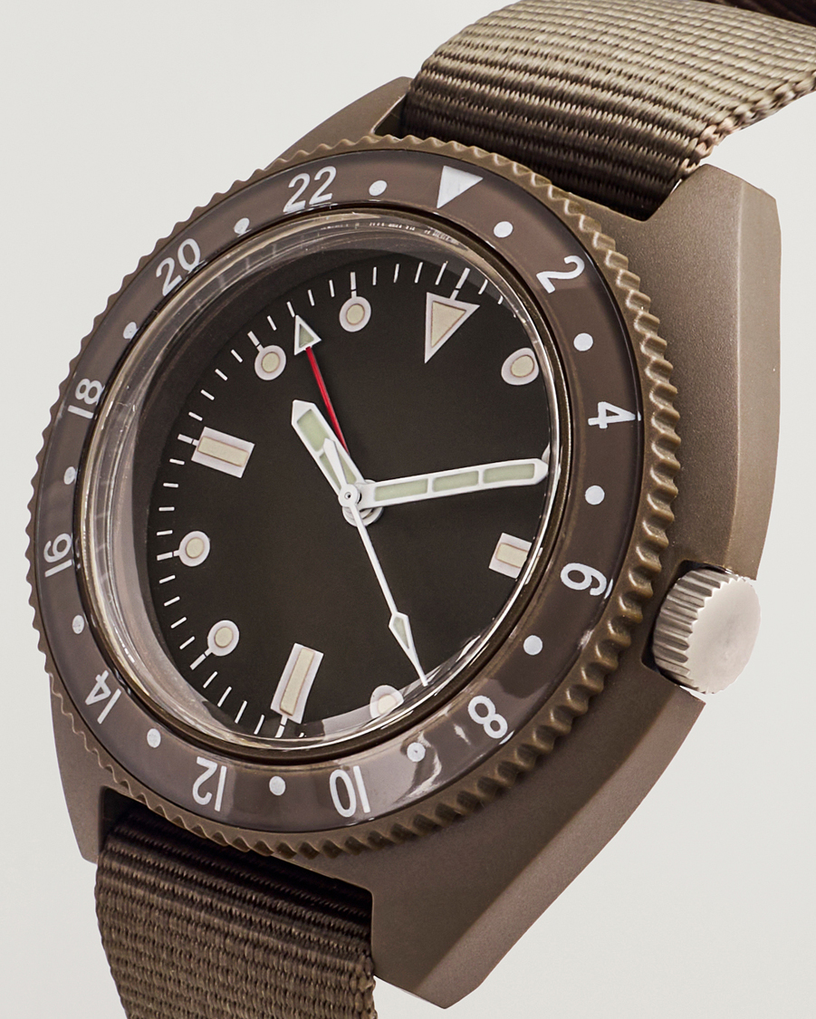 Herren | BEAMS PLUS Type-P24 Utility Watch Olive | BEAMS PLUS | Type-P24 Utility Watch Olive