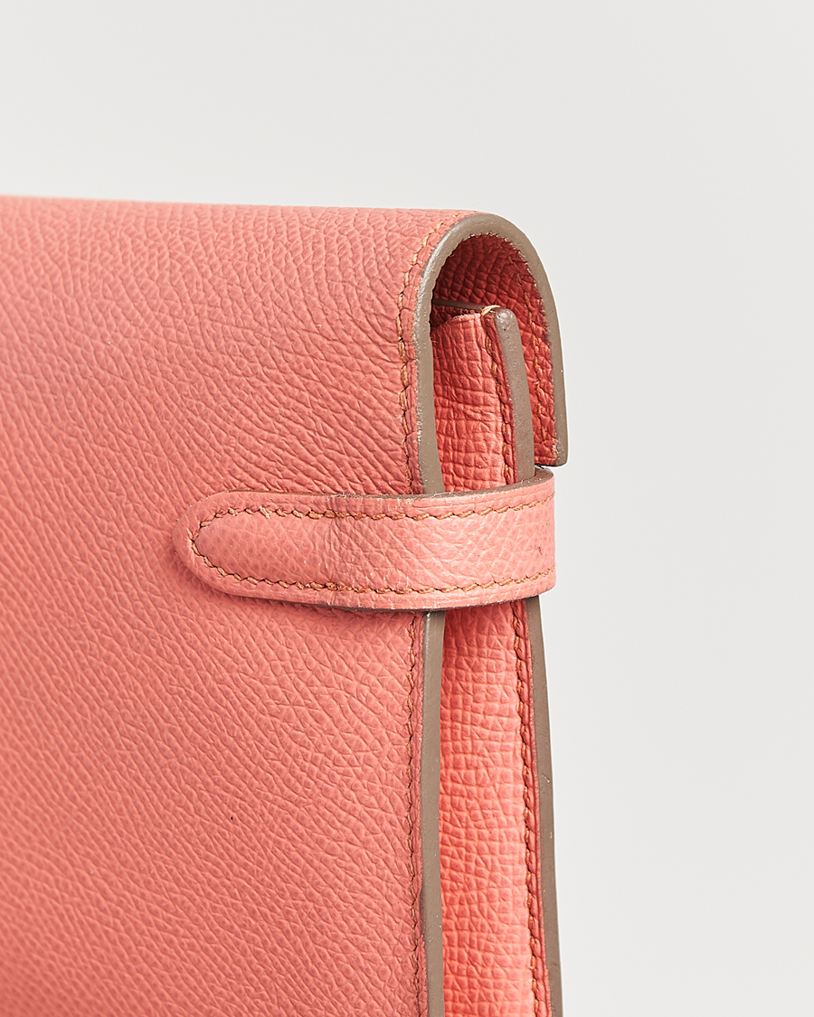 Herren | Hermès Pre-Owned Kelly Wallet Epsom Leather Pink | Hermès Pre-Owned | Kelly Wallet Epsom Leather Pink