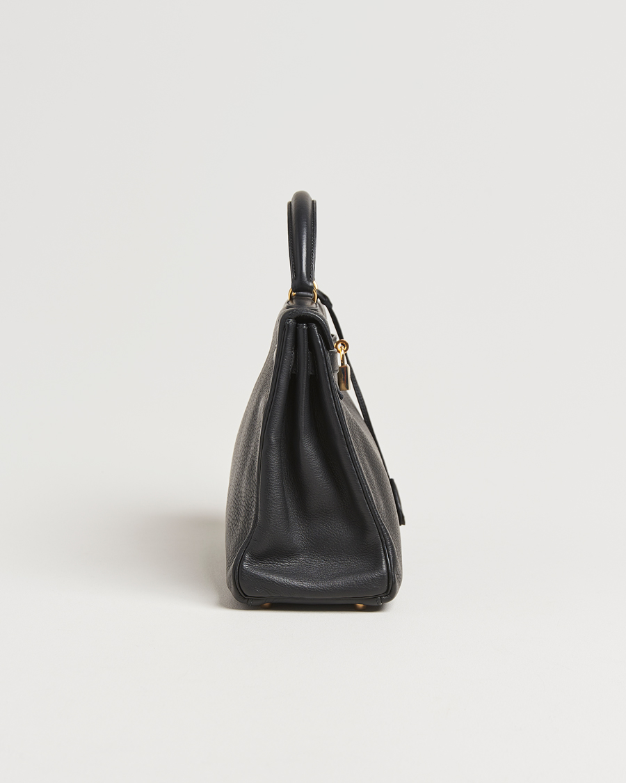 Herren | Pre-Owned & Vintage Bags | Hermès Pre-Owned | Kelly 32 Handbag Taurillon Leather Black