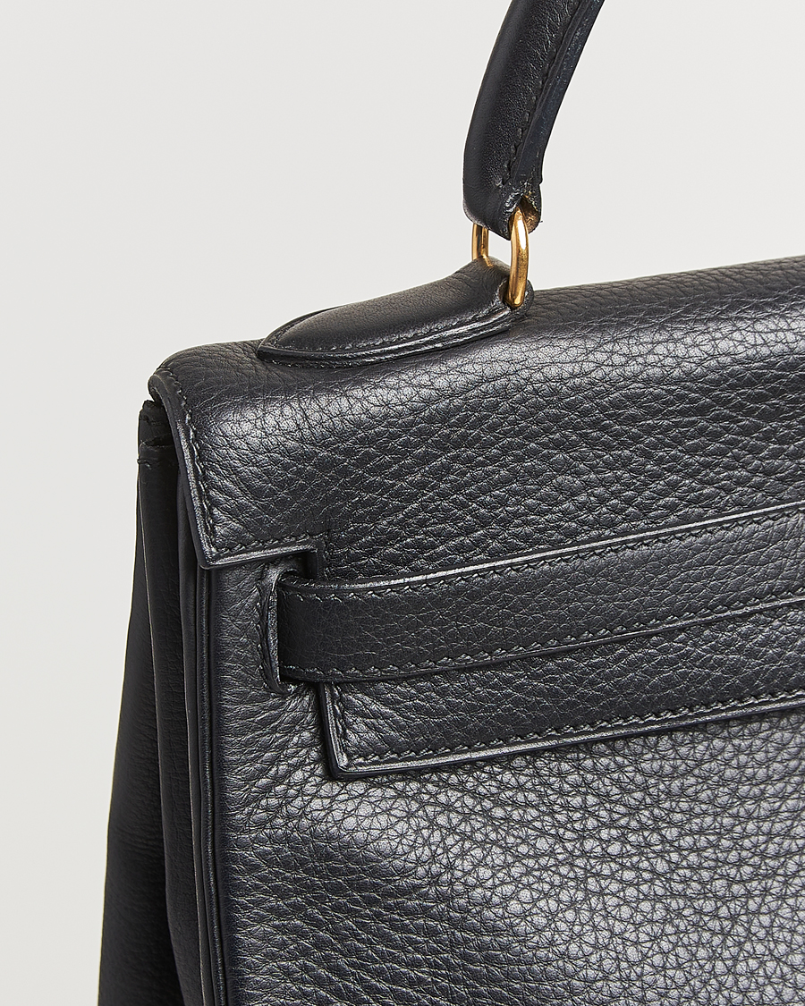 Herren | Pre-Owned & Vintage Bags | Hermès Pre-Owned | Kelly 32 Handbag Taurillon Leather Black