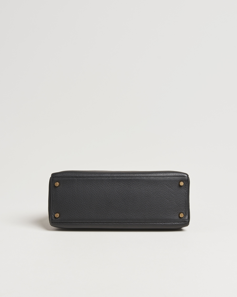 Herren | Pre-Owned & Vintage Bags | Hermès Pre-Owned | Kelly 32 Handbag Taurillon Leather Black