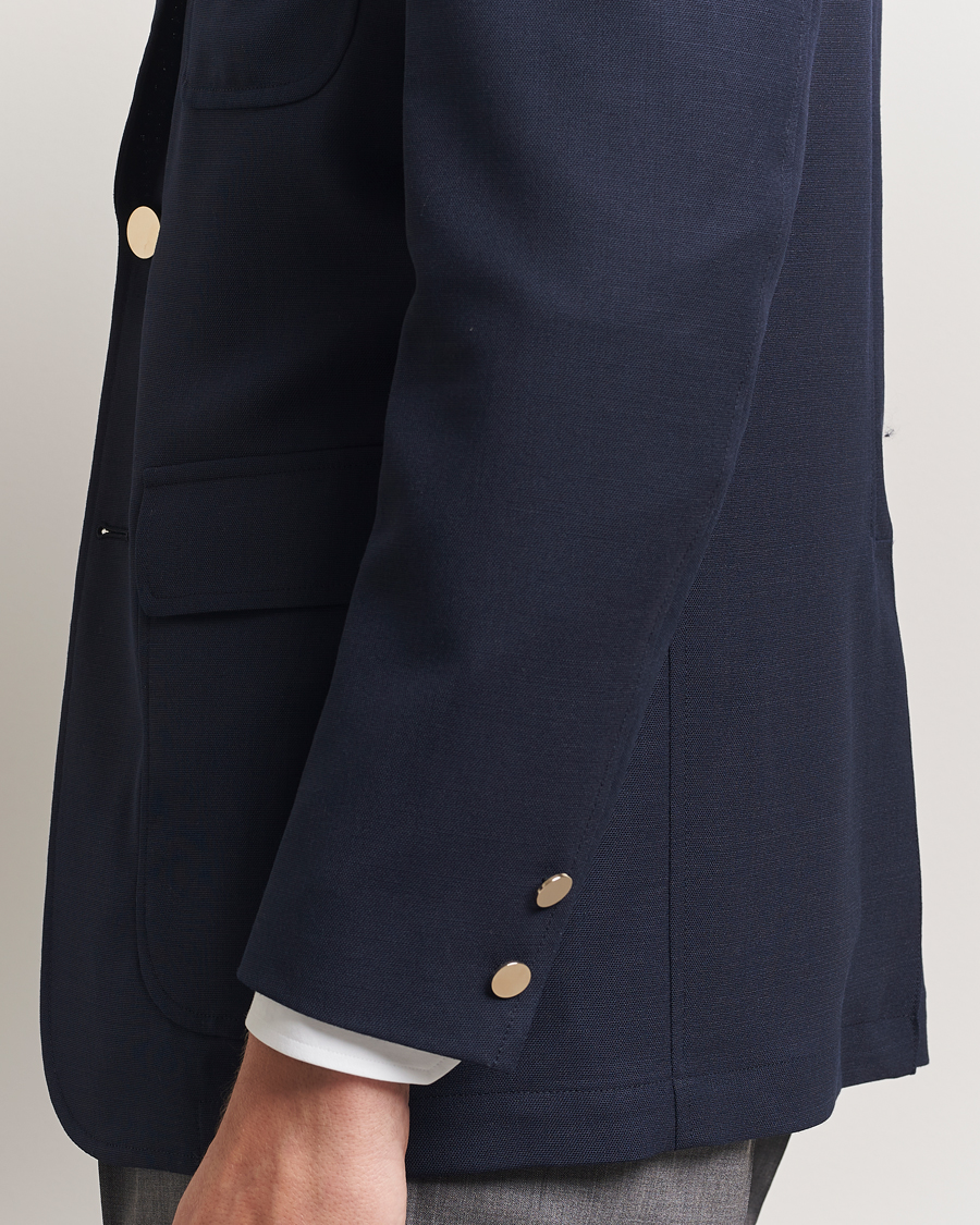 Herren | Sakkos | Kamakura Shirts | Unconstructed Ivy Blazer Navy