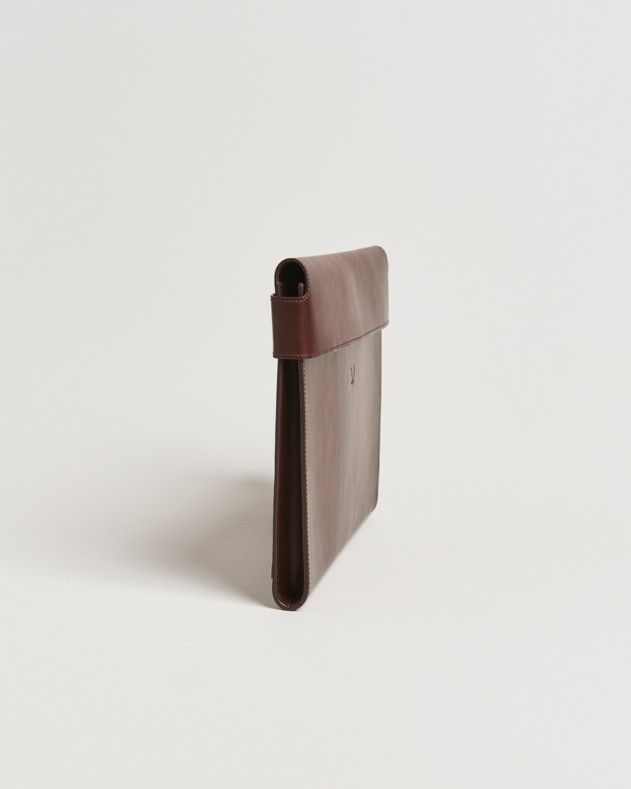 Herren | Taschen | Bennett Winch | Large Leather Folio Brown