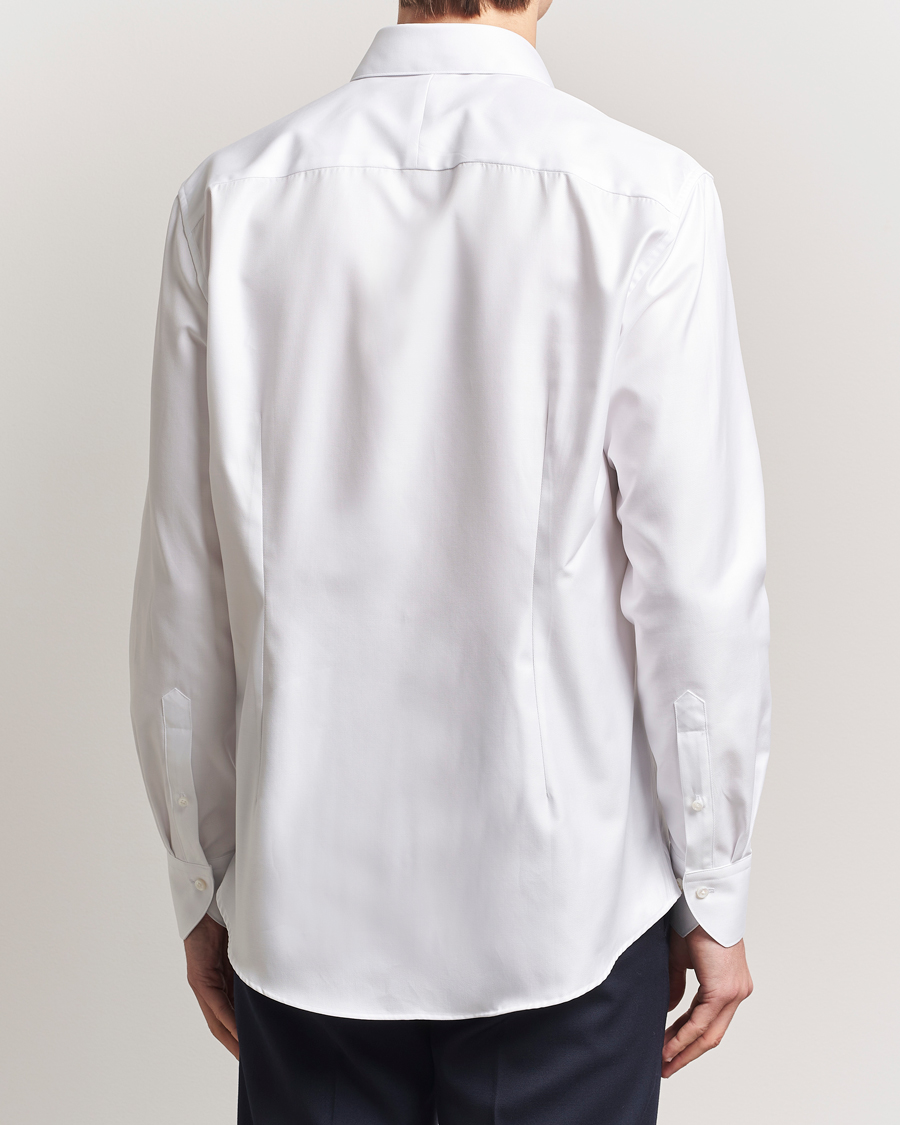 Herren | Hemden | Stenströms | 1899 Cotton Twill Shirt White
