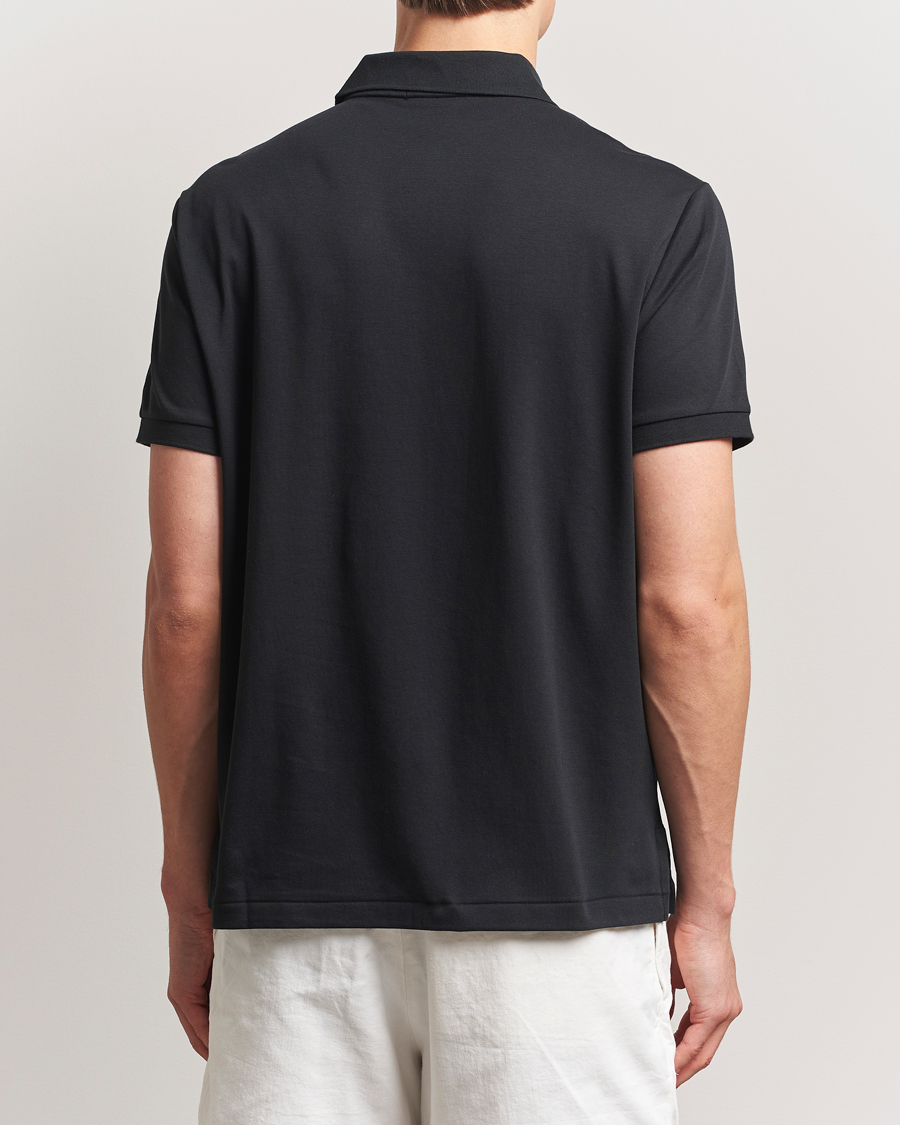 Herren | Poloshirts | Polo Ralph Lauren | Custom Slim Fit Cotton Polo Polo Black