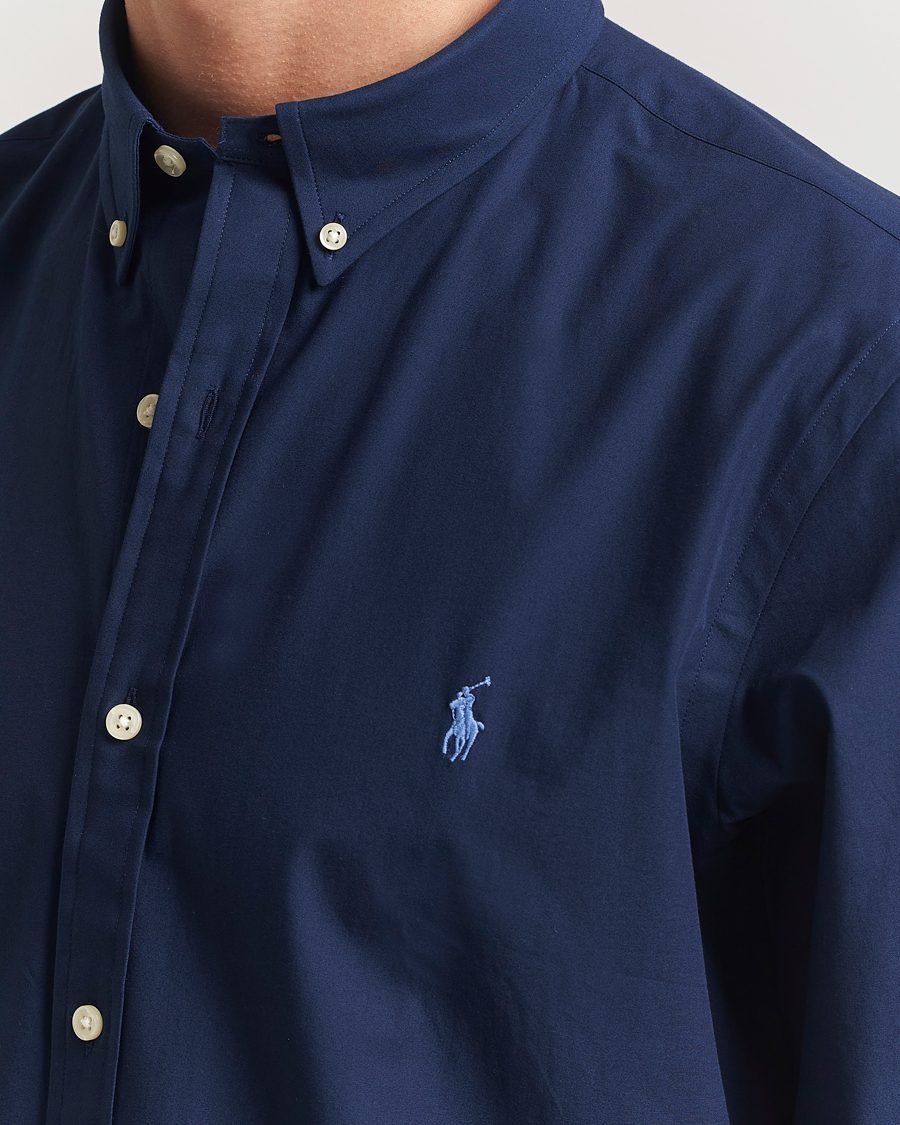 Herren | Hemden | Polo Ralph Lauren | Slim Fit Poplin Shirt Newport Navy