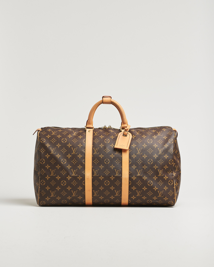 Herren | Pre-Owned & Vintage Bags | Louis Vuitton Pre-Owned | Keepall 50 Monogram