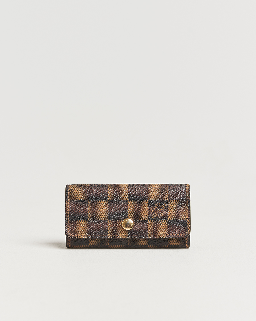 Herren | Louis Vuitton Pre-Owned Key Holder Damier Ebene | Louis Vuitton Pre-Owned | Key Holder Damier Ebene