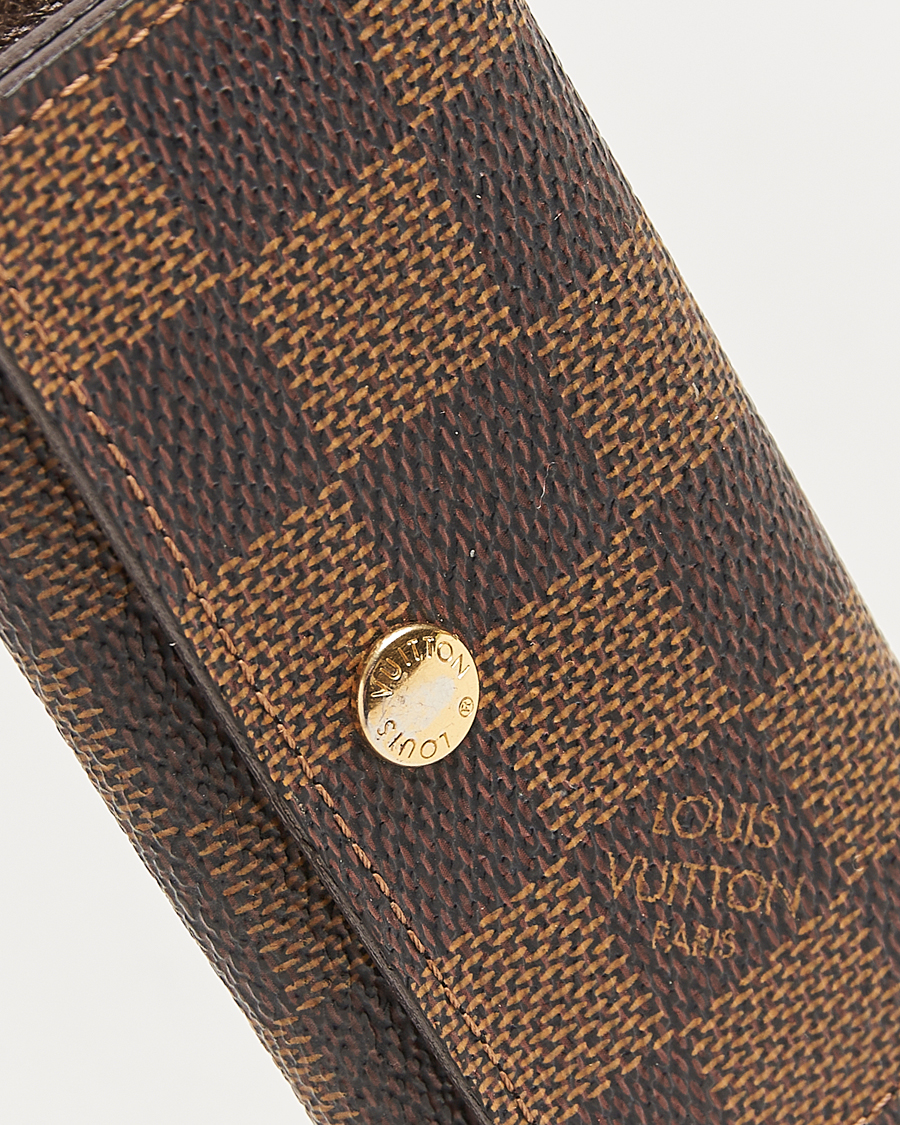 Herren | Louis Vuitton Pre-Owned Key Holder Damier Ebene | Louis Vuitton Pre-Owned | Key Holder Damier Ebene